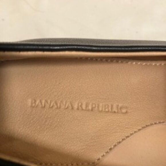 Banana Republic Soft Snip Loafer-Woven Navy Blue 7 - Picture 8 of 9